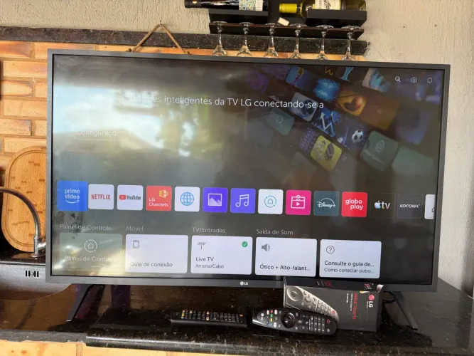 Vendo tv Samsung 43 com controle de voz