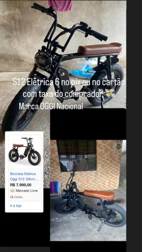 Bike elétrica S12