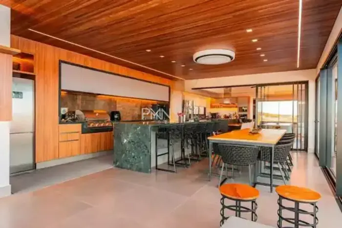 Sobrado à venda em Vinhedo, Campo de Toscana, com 4 suítes, com 695 m², Residencial Campo