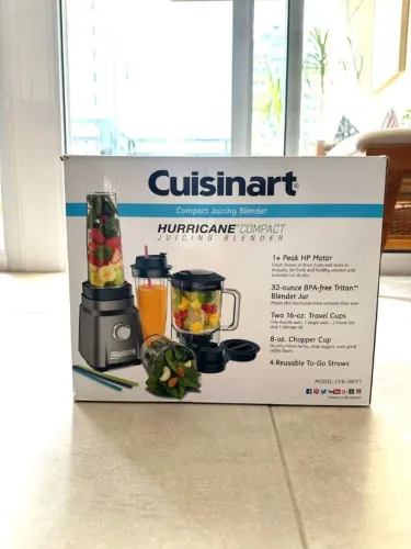 Cuisinart Liquidificador Importado - Compacto Hurricane CPB-380