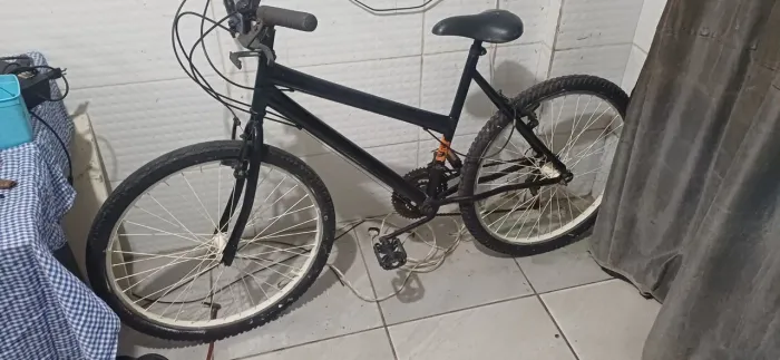 Bicicleta aro 26com marchas retirar no bairro morro das pedras