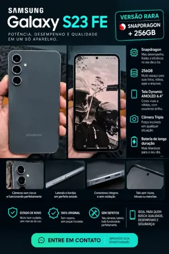 Galaxy S23 FE Versão rara