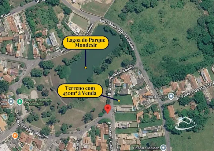 Terreno com 450 m² no Parque Mondesir em Lorena à Venda