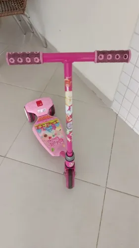 Patinete infantil Sweet Game menina marca Bandeirantes