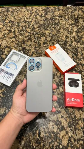 Iphone 15 Pro Max 256gb Cinza