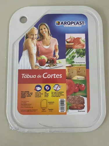 Tábua de Cortes - Arqplast - Branca