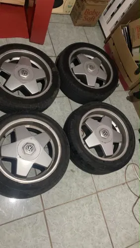 Vendo ou troco rodas borbet 17