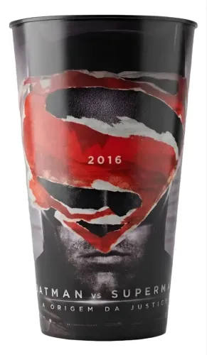 Copo Batman Vs Superman - Cinemark 