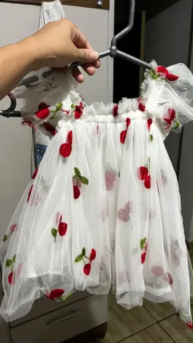 Vestido infantil menina