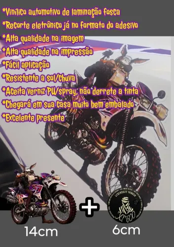 Adesivo Coyote XT 600