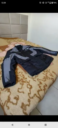 Jaqueta Moto GP Tech Masculina Tam. GG/7XL - Com Forro Térmico Removível*