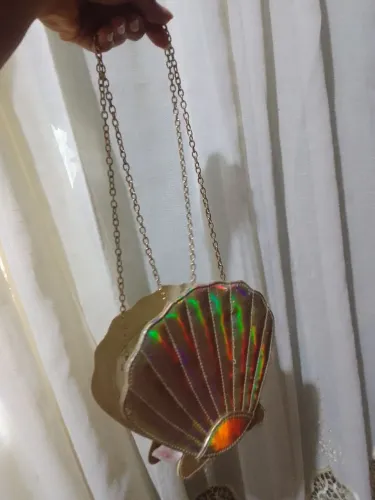 Bolsinha de conchinha 