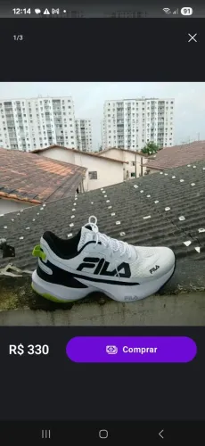Tênis original da marca FILA
