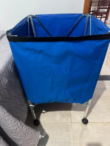Kit 2 cestos para reposição carrinho retrátil CT Sports azul