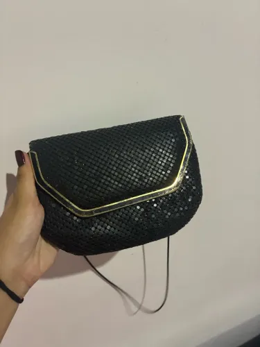 bolsa preta de ombro
