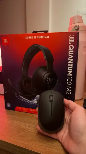 JBL Quantum 100M2 + Logitech M170 | Headset usado só 2x