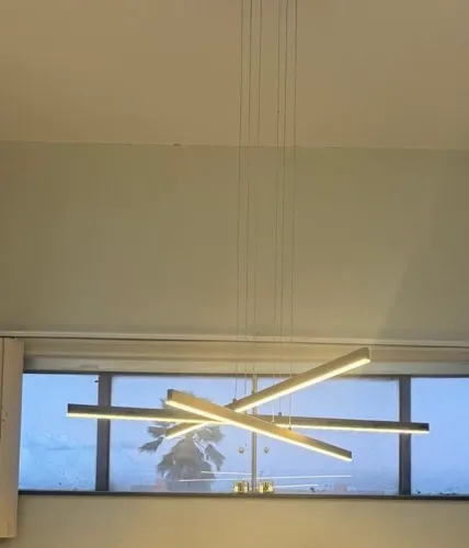 Pendente branco quente