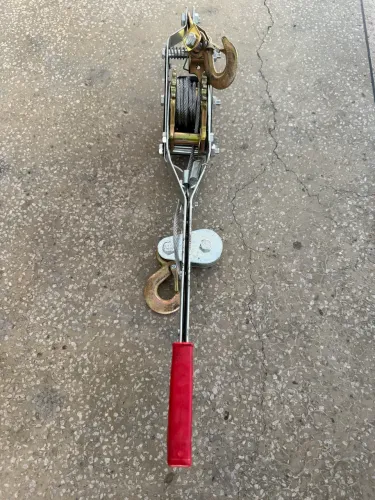 Guincho manual com catraca novo 