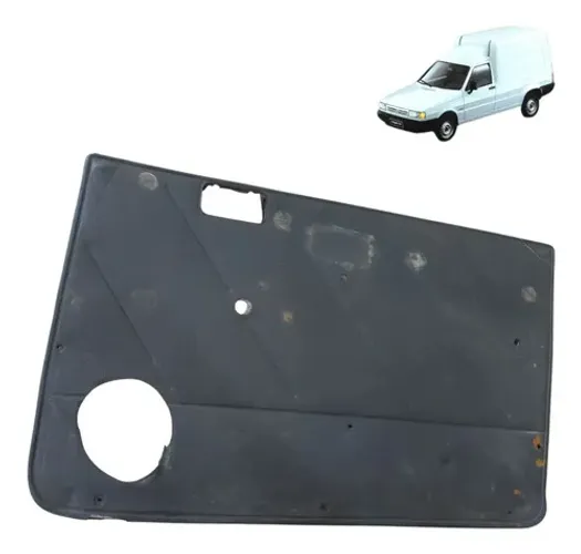 Forro Porta Lado Direito Fiorino 1995 1999 2 Cinza Cinza