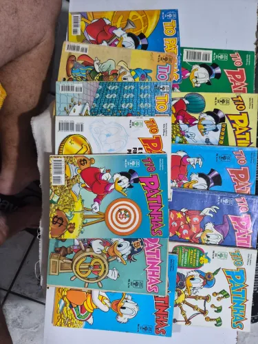 Lote Tio Patinhas (3ª série ed. Abril)