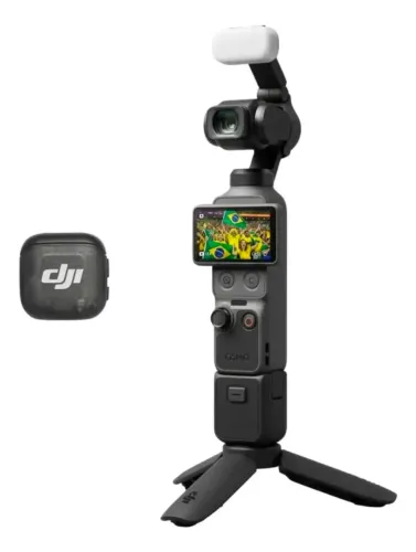 Câmera Dji Osmo Pocket 4 Influencer Creator Combo Completo Preto - Usei umas 5x