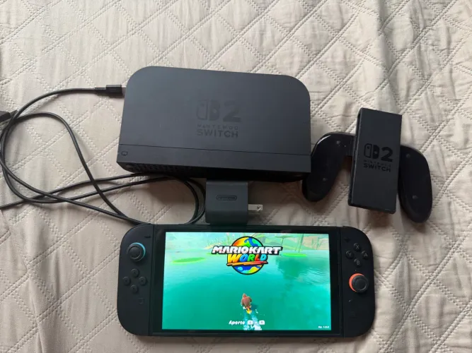 Nintendo Switch 2 com Mário Kart
