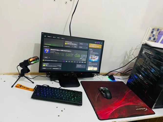 Pc gamer I5 10400 / 1660 6g COMPLETO