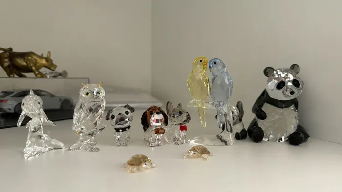 Coleção de Cristal Swarovski Animais Variados
