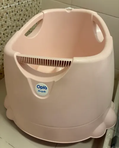 Ofurô para Bebê Burigotto Oplà de 12 Meses até 25 Kg Rosê Madder