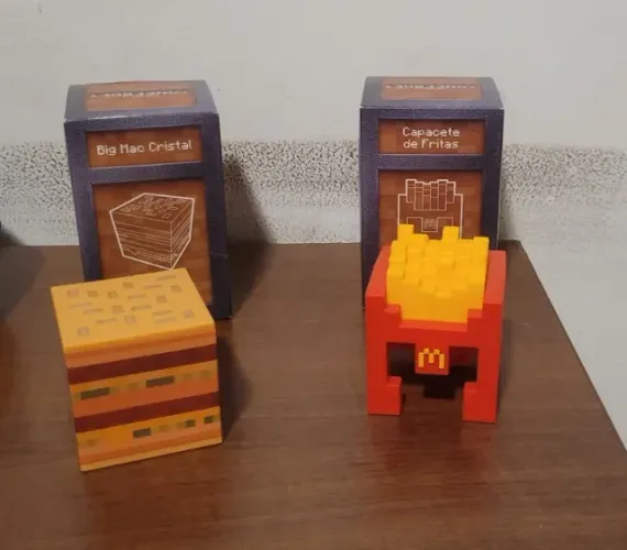 Brinquedos/Colecionáveis Minecraft McDonalds