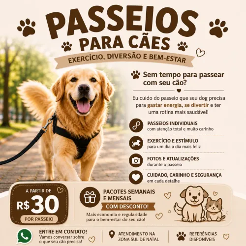 Passeios com Cães | Pacotes com desconto