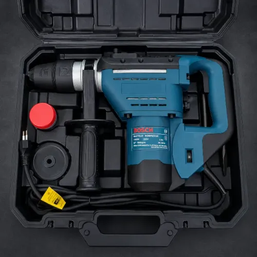 Martelete + Rompedor + Furadeira Bosch 2800W Profissional
