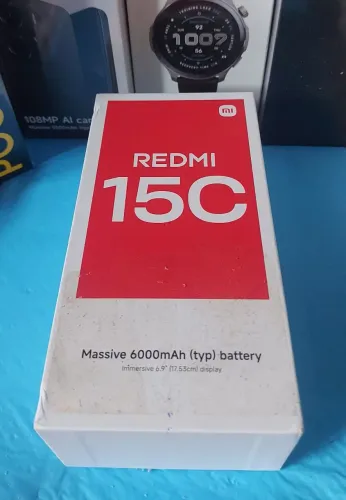 Redmi 15c 8g/256g novo