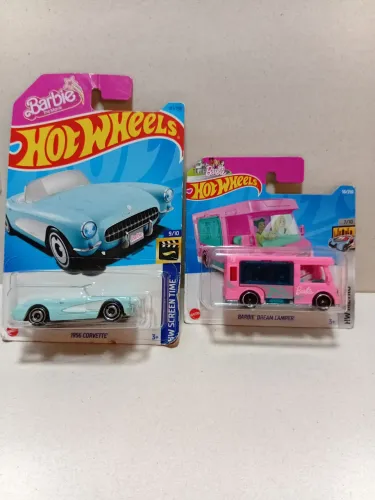 Hot Wheels veículos Barbie