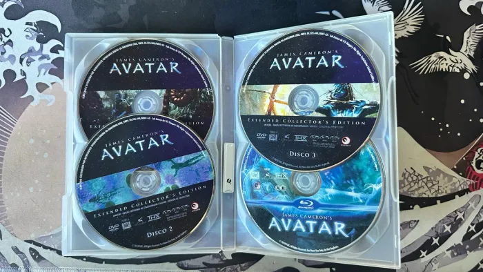 Avatar - Edição Estendida de Colecionador (3 DVDs + Blu-ray) - Original
