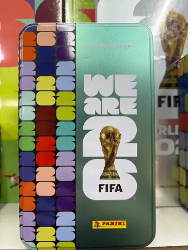 Lata para figurinha FIFA Copa do mundo