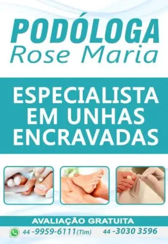  Rose Maria  Podóloga a domicílio Maringá 