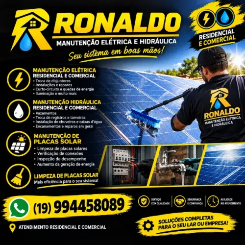 manutenção elétrica e hidráulica