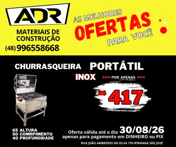 Churrasqueira Media inox