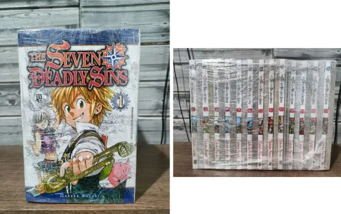 Mangá The Seven Deadly Sins - Volume 1 ao 26