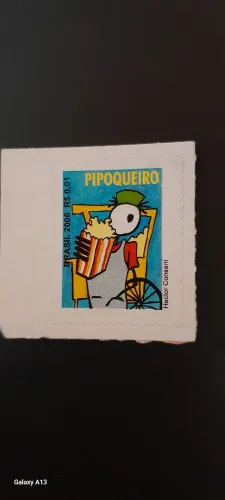 Selo postal "Pipoqueiro"