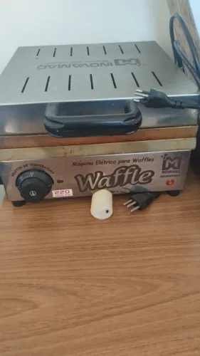 Máquina de waffle profissional