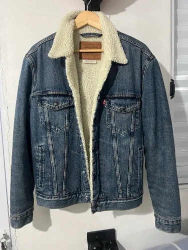 Levis Jaqueta Sherpa Jeans Premium