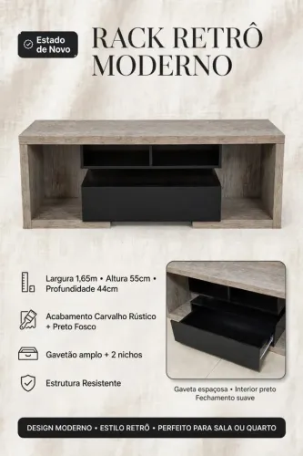 Rack para sala