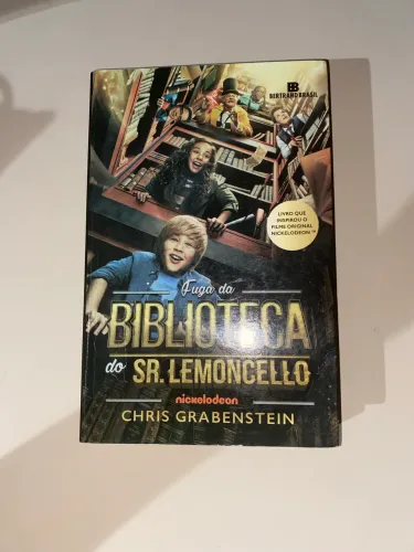 Livro Fuga da Biblioteca do Sr. Lemoncello