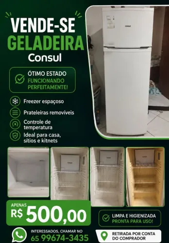 Vendo geladeira