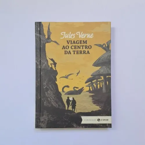 Livro Viagem Ao Centro da Terra - Jules Verne (Edição Zahar Bolso de Luxo)