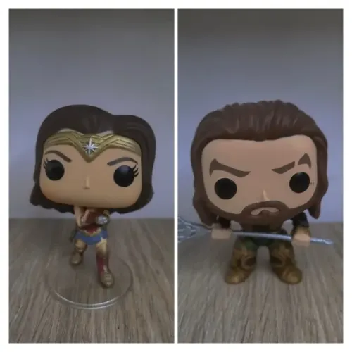 Coleção Funko Pop Marvel e DC - 15 Bonecos