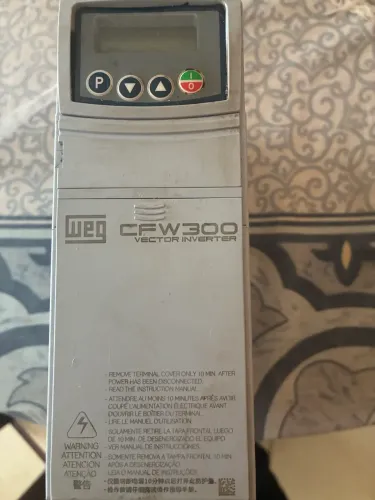 Inversor de frequência Weg 