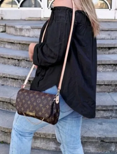 Bolsa original Louis Vuitton Marron